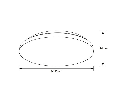 8695 Потолочный светильник ZERO CCT MANTRA