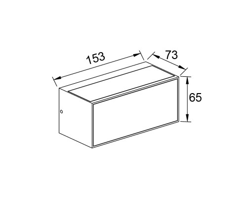 9096 Настенный уличный светильник CANCUN MANTRA