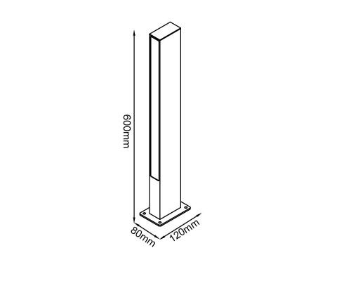9160 Наземный уличный светильник LOTUS MANTRA