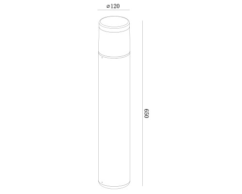 8108 Наземный уличный светильник CHICAGO MANTRA