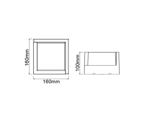 8863 Настенный уличный светильник CREEK MANTRA