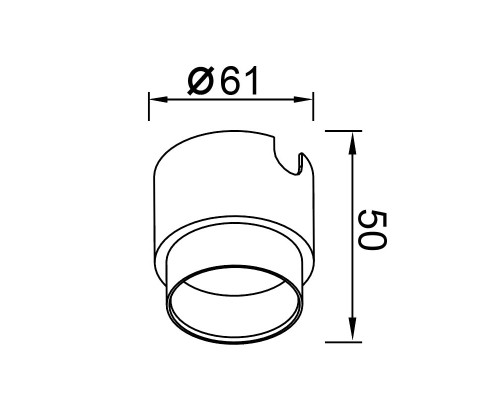 9293 Коробка для скрытого монтажа MANTRA