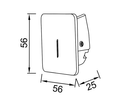 9292 Встраиваемый светильник SOTAVENTO MANTRA