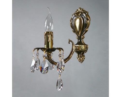 Хрустальное бра Ambiente 2226/1 PB Tear Drop Benisa