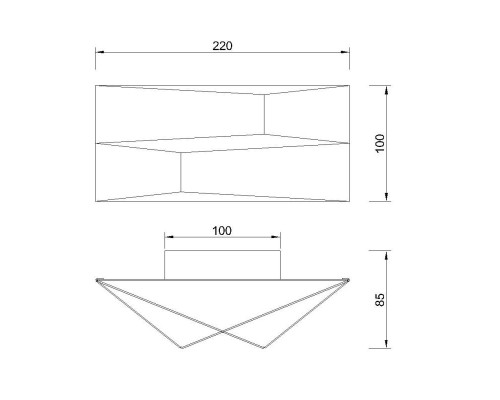 Настенный светильник FUJI 8157