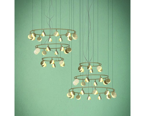 Подвесная люстра MANTRA SHELL 7355