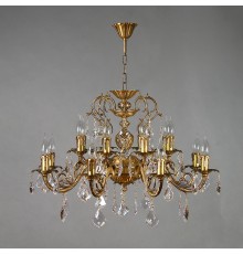 Хрустальная люстра Ambiente 8888/8+8 AB Leaf Crystal