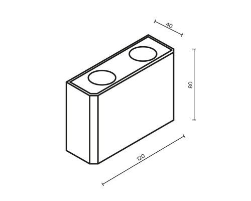 Архитектурная подсветка Outdoor O433WL-L4W3K