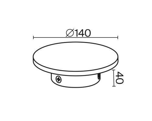Архитектурная подсветка Outdoor O420WL-L7GF