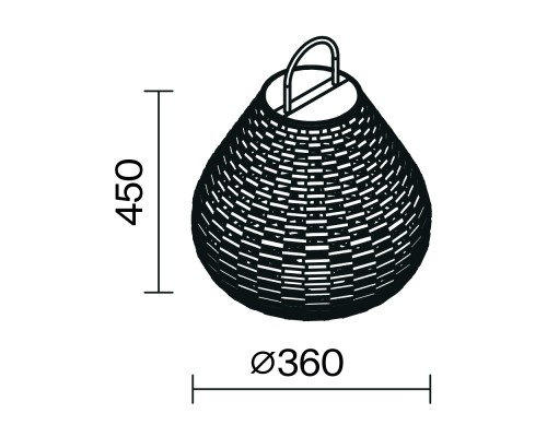 Светильник на солнечной батарее Outdoor OSL599FL-L5B3K