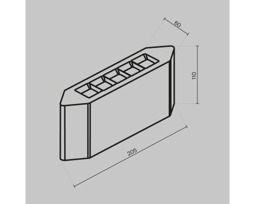 Архитектурная подсветка Outdoor O412WL-L8GF3K