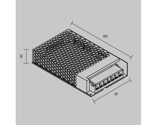 Источник напряжения Led Strip 831008