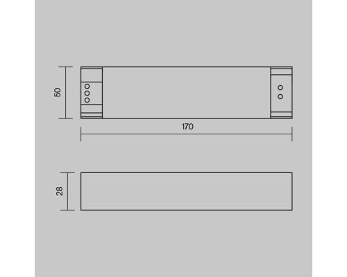 Источник напряжения Technical PSL005-100W-48V-IP20
