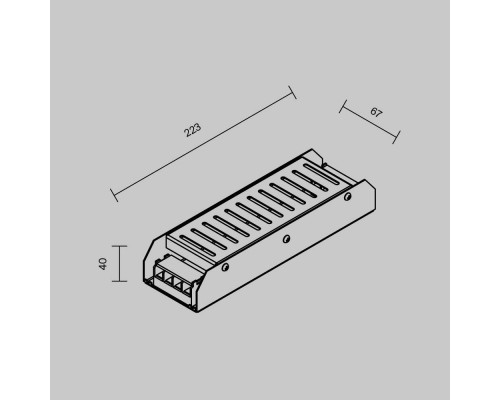 Источник напряжения Led Strip 811001