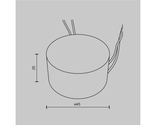 Источник тока Lighting control PSL-TR40-300mA