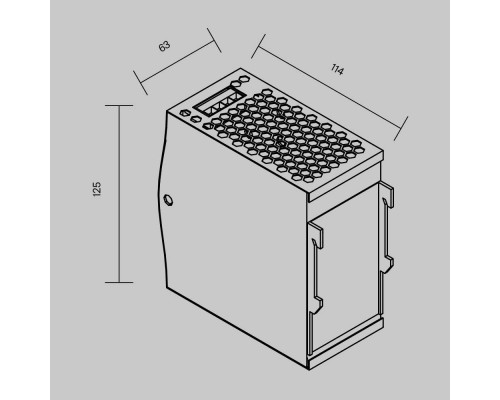 Источник напряжения Led Strip 831001