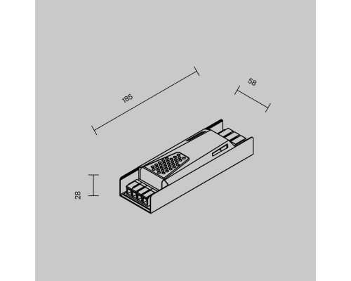 Источник напряжения Led Strip 821008
