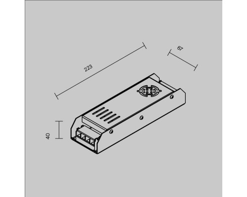 Источник напряжения Led Strip 811002
