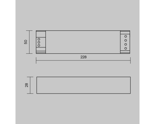 Источник напряжения Technical PSL007-200W-48V-IP20
