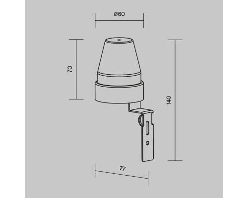 Датчики движения и освещенности Lighting control SL-02