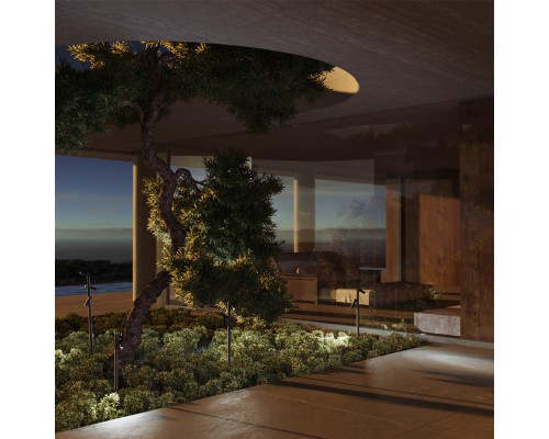 Садово-парковый светильник Outdoor O494FL-L30B3K