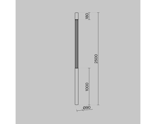 Садово-парковый светильник Outdoor O427FL-L30GF3K