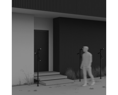 Садово-парковый светильник Outdoor O494FL-L30B3K