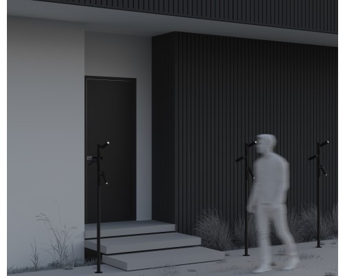 Садово-парковый светильник Outdoor O494FL-L30B3K