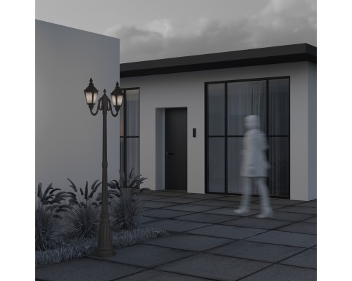 Садово-парковый светильник Outdoor O028FL-03BZ