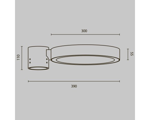 Парковый светильник Outdoor O472H-L50GF3K