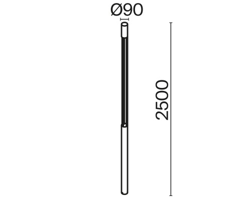 Садово-парковый светильник Outdoor O427FL-L30GF3K