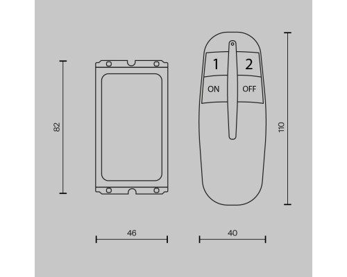 Пульт для управления освещением Technical MRC002B