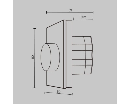 Роторная панель управления Lighting control 721035