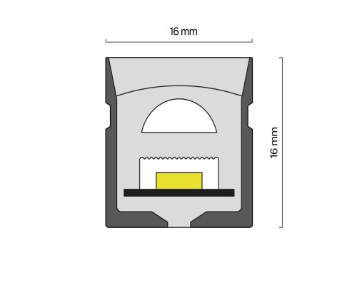 Гибкий неон Led Strip 432016