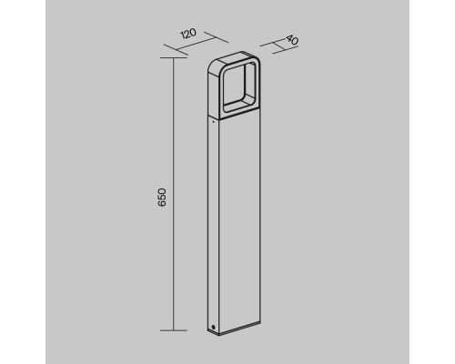 Ландшафтный светильник Outdoor O461FL-L7GF3K1
