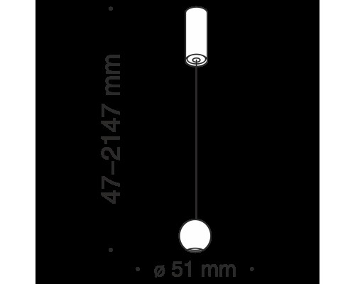 Подвесной светильник Technical P067PL-L5GF3K