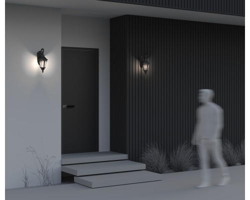 Настенный светильник (бра) Outdoor O029WL-01BZ