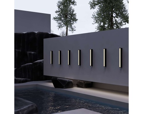 Настенный светильник (бра) Outdoor O571WL-L20B3K