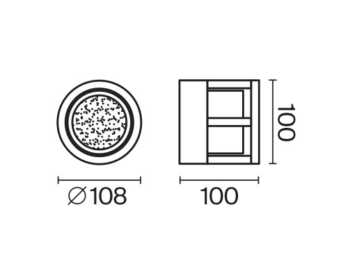 Настенный светильник (бра) Outdoor O011WL-L6B