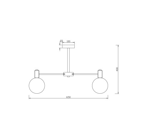 Потолочная люстра Freya Globo FR5175PL-06BS