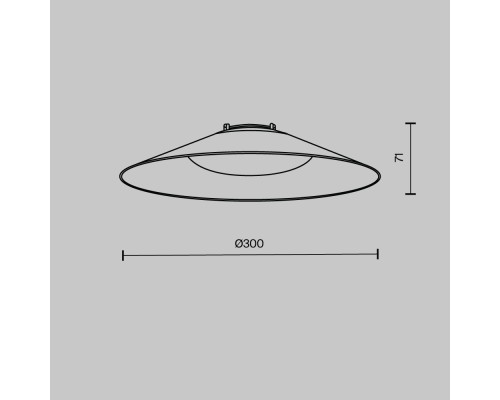 Подвесной светильник Technical TR127B-12W4K-W