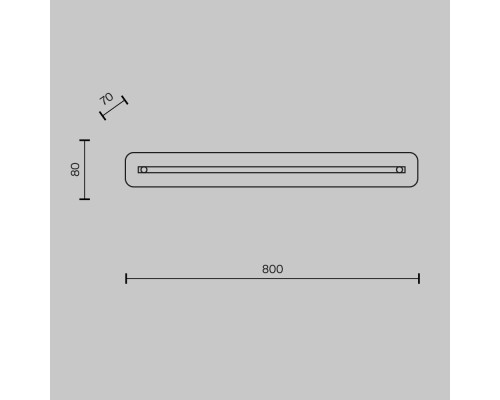 Настенный светильник (бра) Maytoni P091WL-L21G3K