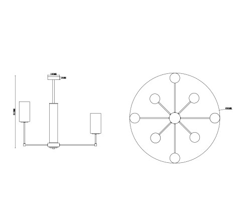 Люстра Freya FR5184PL-08CH