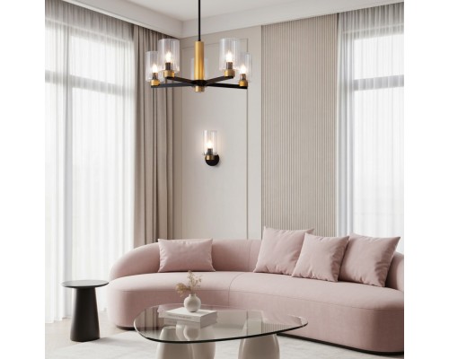 Настенный светильник (бра) Freya FR2051WL-01BBS1