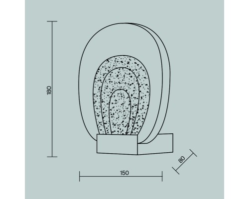 Настенный светильник (бра) Maytoni MOD367WL-L3BSK
