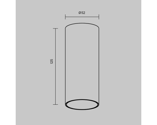 Потолочный светильник Technical C056CL-L12W2.7K-W-W