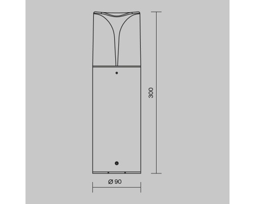 Ландшафтный светильник Outdoor O017FL-01B