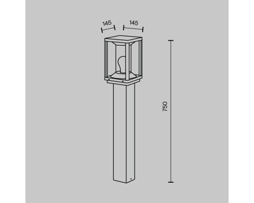 Ландшафтный светильник Outdoor O452FL-01GF2