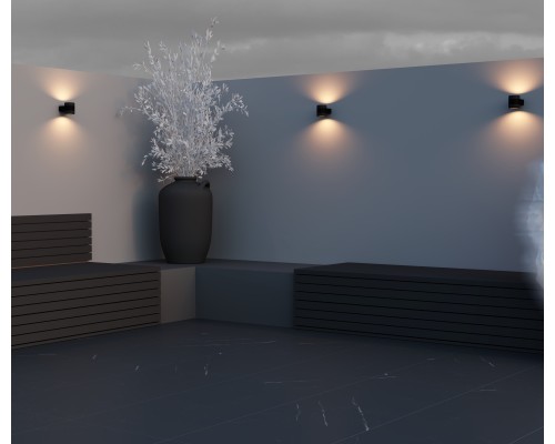 Настенный светильник (бра) Outdoor O490WL-L6B3K