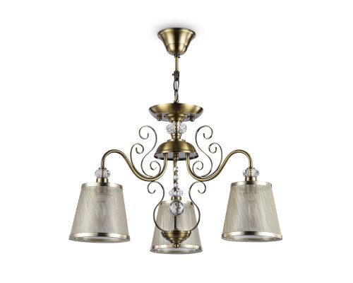 Подвесная люстра Freya FR2405-PL-03-BZ Driana Античная бронза